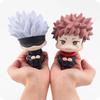 Anime Jujutsu Kaisen Gojo Satoru Itadori Yuji Kawaii Q Ver Action Figures Collezionabili Carine Modello in PVC Bambole Giocattoli Regalo Per Bambini