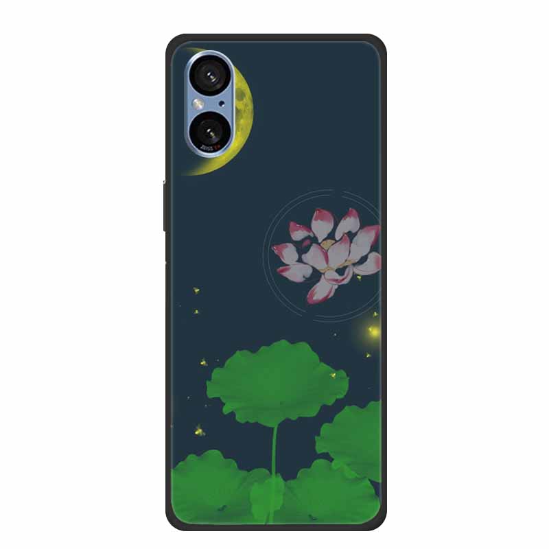 Coole Silikonhülle für Sony Xperia 5 V Hülle Gedruckte Mode Weiche Rückseite für Sony Xperia 5V Hülle Schutzhülle Gedruckte Schalen