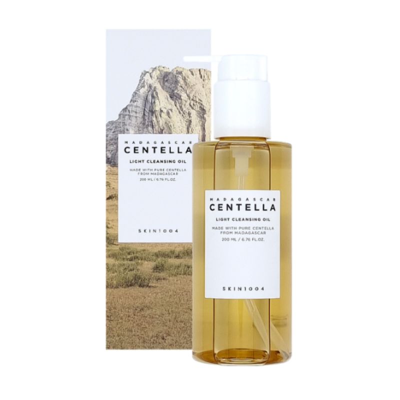 Skin1004 Madagascar Centella Light Cleansing Oil 200ml – Gentle Pore Cleansing Makeup Remover
