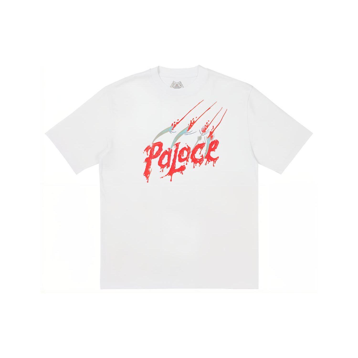 

Palace Футболка с царапинами белая унисекс топы P25TS009 XL