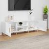 Vidaxl Szafka Pod Tv, Biała, 150X30X50 Cm, Materiał Drewnopochodny