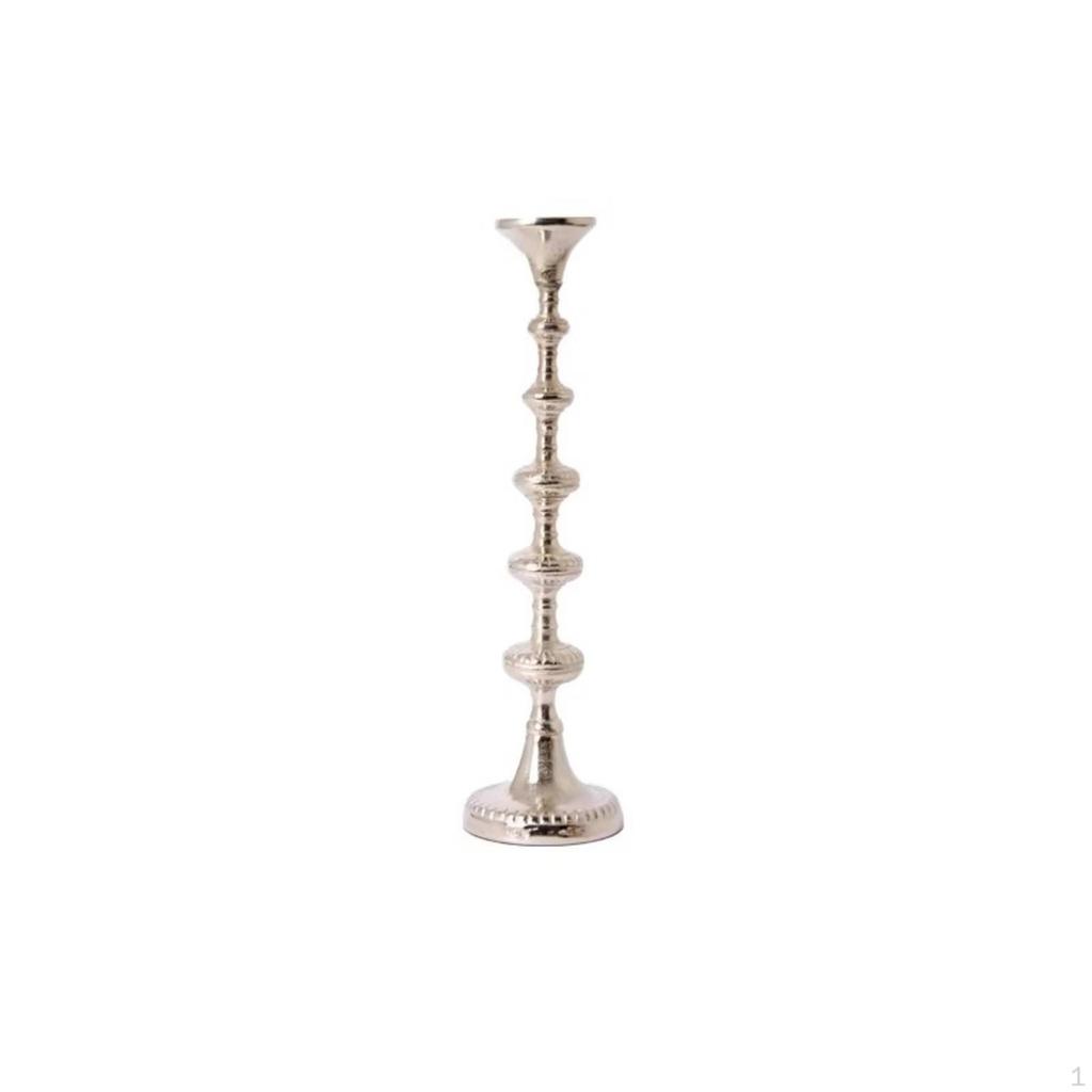 Column Candlestick Aluminum with Pedestal Tapered for Hotel Lobby