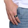 Herren Regenbogen Bunt Ring Gay Frauen Hohl Liebe Lesbisch Edelstahl Band Ringe Schmuck Geschenke