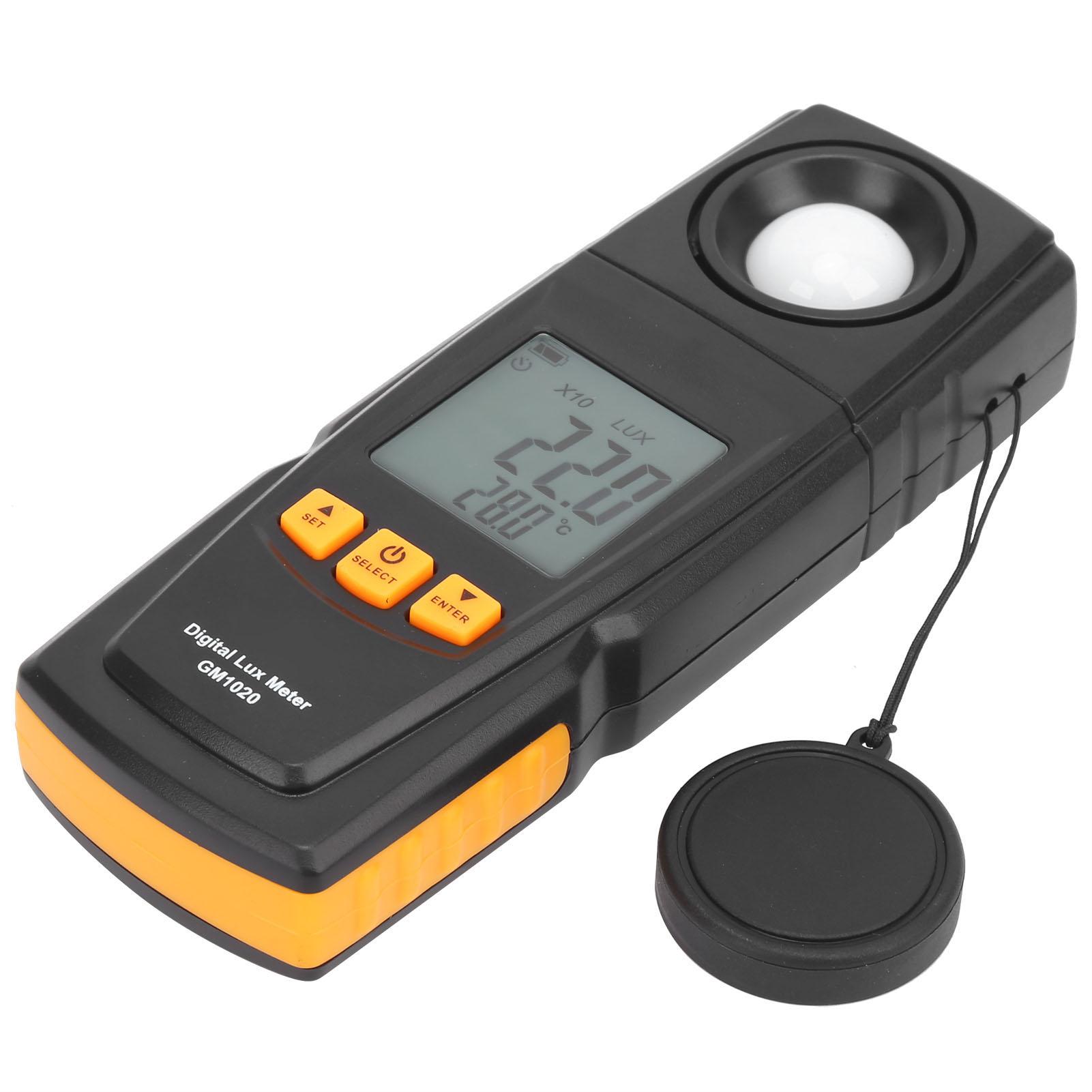 

GM1020 Light Illuminance Meter 0‑200000Lx Digital Luxmeter Light Strength Tester Instrument
