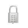 10 Digit Combination Outdoor Padlock Waterproof Zinc Alloy With Key Backup Smart Lock For Travel Luggage Anti-Theft
