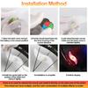 Waterproof Bicycle Wheel Spoke Light - 3 Modes for Safety and Visibility - Easy Installation - Ideal for Mountain and Road Bikes