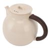 Ceramic Tea Pot 800ML Heatproof Blooming Loose Leaf Teapot for Induction Cookers Gas Stove Boiling