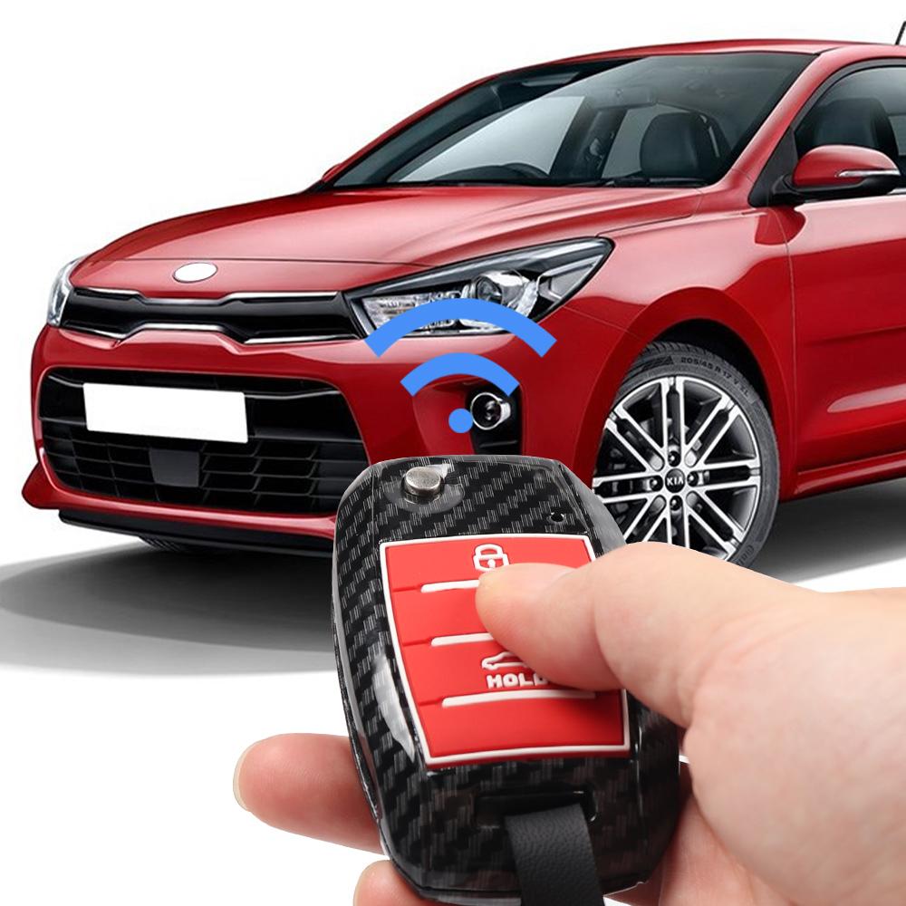 ABS Car Key Cover Case For Kia Sportage Niro Rio Optima Ceed Forte Sonet Seltos Picanto Soul Sorento Sedona Rondo Carens