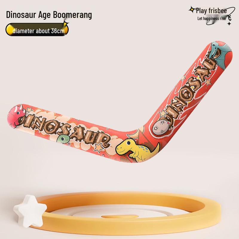 Kid's EVA Soft Boomerang Toy - Hand-Thrown Three-Leaf Dart for Flying Fun