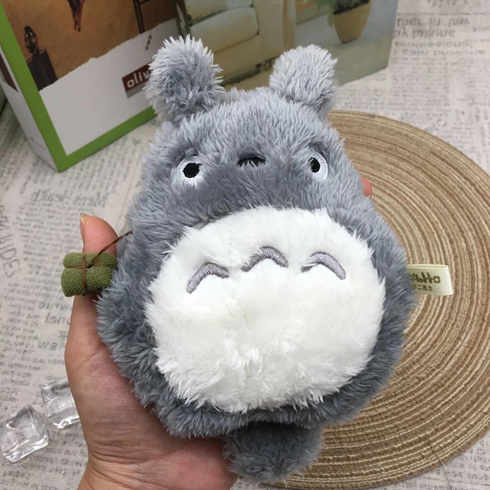 12cm Cartoon Totoro Plüsch Münzbörse Kawaii Japanisches Spielzeug Totoro Puppe Niedlicher Filmcharakter Kinder Geburtstagsgeschenk