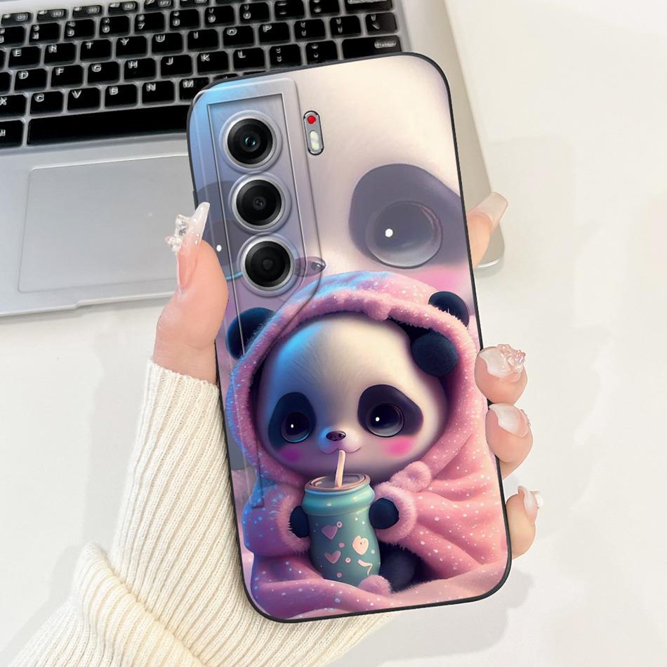 For Tecno Camon 40 Pro 4G Camon40 CM5 CM6 Elegant Butterfly Floral Phone Case For Camon 40 40Pro 4G Soft Silicone Cases Bumpers