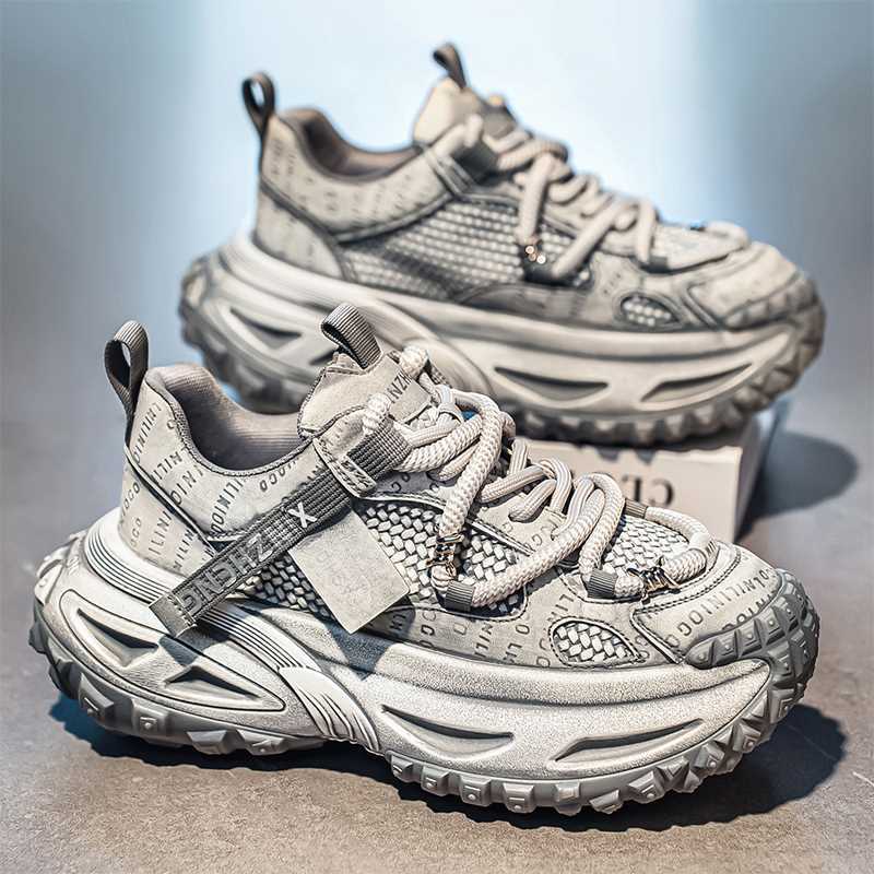 Shoes autumn new outdoor leisure sports wear-resistant youth platform dad shoes