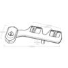 Bidet Attachment Toilet Seat Double Nozzle Spiral Adjustable Water Pressure Non-Electric Ass Sprayer with Hose