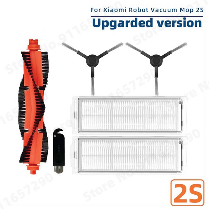 For Xiaomi Mi Robot Vacuum Mop 2S / Mop P / Mop Pro / XMSTJQR2S / STYTJ02YM Replacement Parts Main Side Brush Hepa Filter Mop