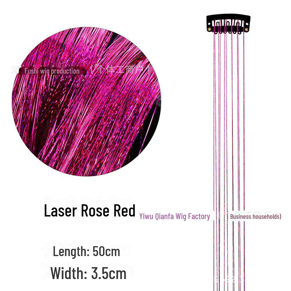 Χρυσές επεκτάσεις μαλλιών με πούλιες - Μεταλλικά κλιπ κορδέλας ευρωπαϊκού και αμερικανικού τύπου για περούκες πάρτι