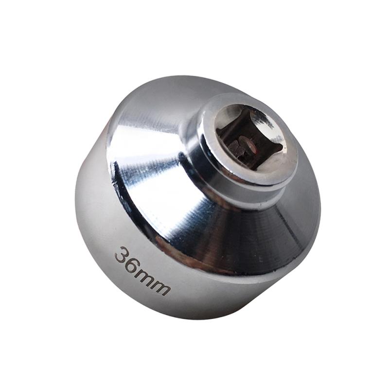 Chiave per filtro olio da 36 mm Strumento a bussola a basso profilo da 36 mm per rimuovere il tappo del contenitore dell'alloggiamento in stile cartuccia