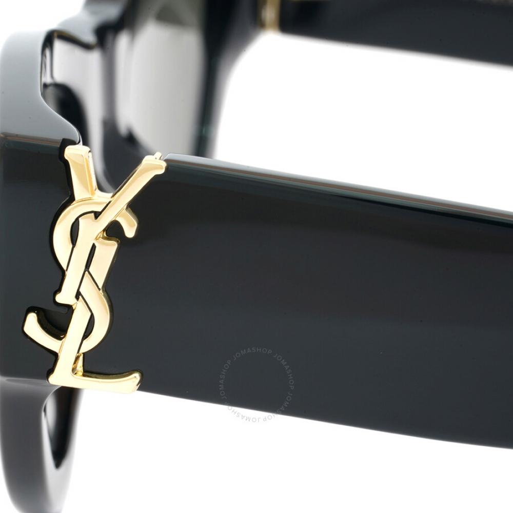 Saint Laurent Grey Cat Eye Ladies Sunglasses Sl M94 001 53