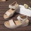 Women's Plus Size Slip-On Fisherman Sandals Sporty One-Strap Comfort Peep Toe Shoes