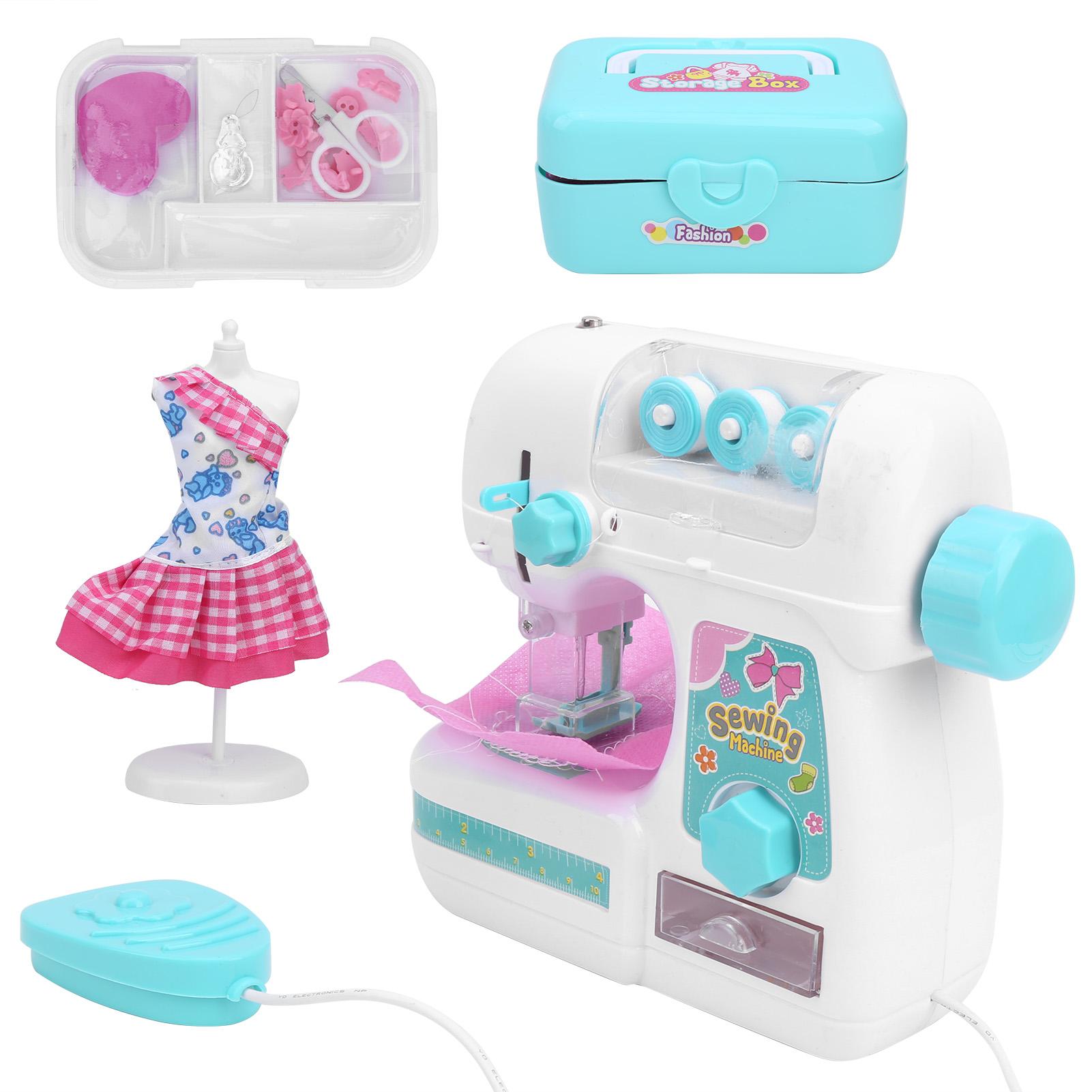 

Sewing Machine Kit Electric Household Mini Sewing Machine Toy Clothing for Children
