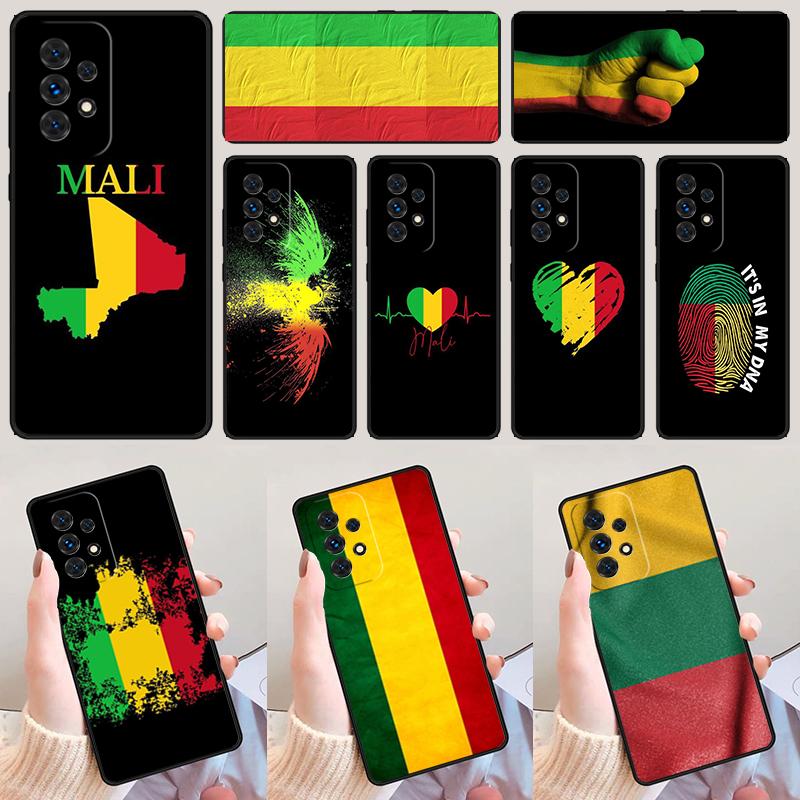 Mali Flag phone case For Samsung Galaxy A42 A31 A40 A51 A71 A32 A80 A91 A52 A72 A73 A20e A21S A50 A70 A11 A12 Cover