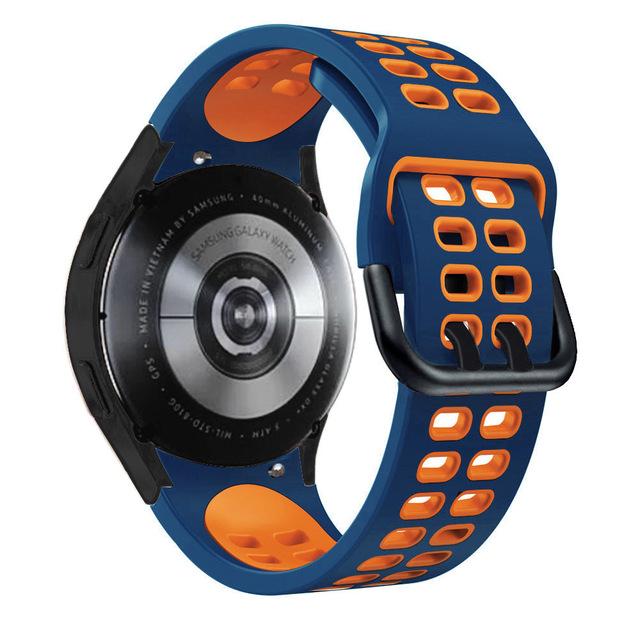 Sport Band For Samsung Galaxy Watch 7/6/5 Pro/4 classic/FE 44mm 40mm 45mm No Gaps Silicone Bracelet correa Galaxy Watch 7 strap