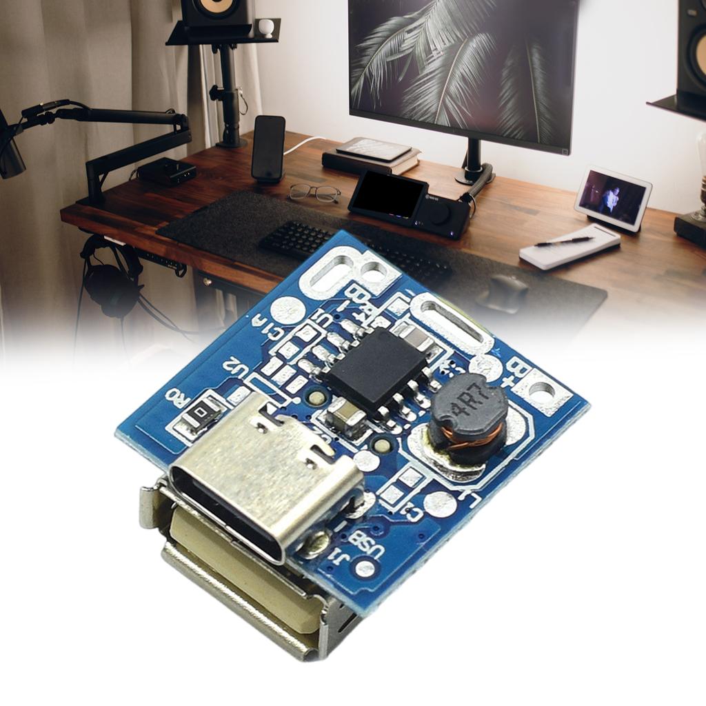 Pack of 10pcs 5V Step Up Board for Lithium Battery Charging Protections with Built-in Intelligent Temperature Control