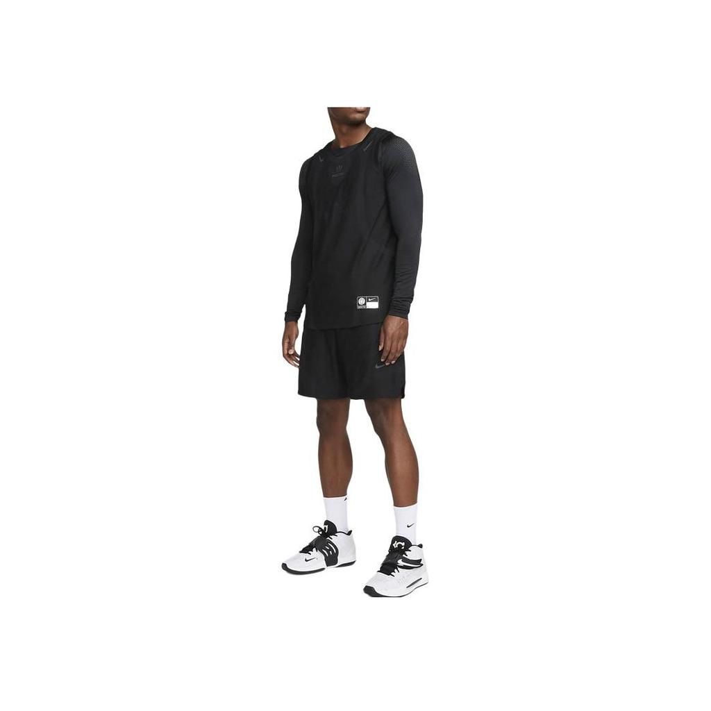 Nike X NOCTA Basquetebol Camiseta Interior de Manga Comprida Preto Masculino Streetwear DN0001-010
