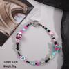 Colorful Butterfly Heart Wristband with Round Buckle Phone Lanyard