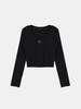 Lupeon Hotfix Crop Sleeve [Black]