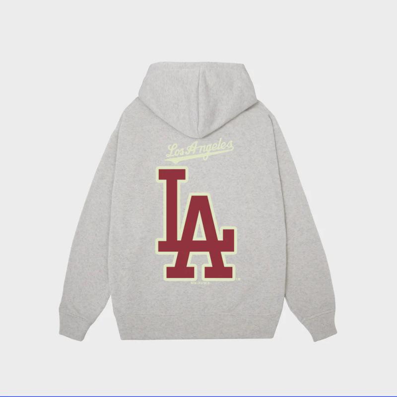 LA Trend: Unisex Heavyweight Hoodie - Autumn/Winter Casual. L