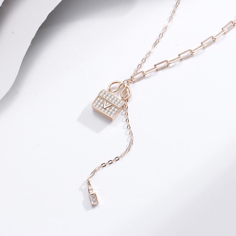 

Креативная сумка универсальное ожерелье женское нишевое ожерелье с бахромой темпераментный ins стиль ювелирные изделия