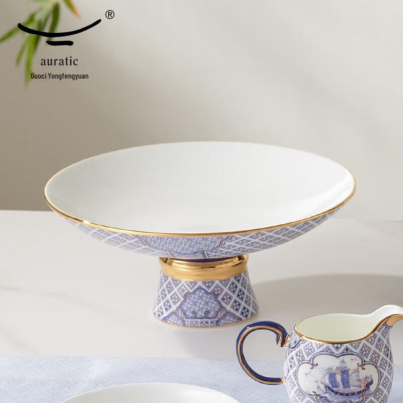 Yongfengyuan Sishing Ceramic Fruit Plate