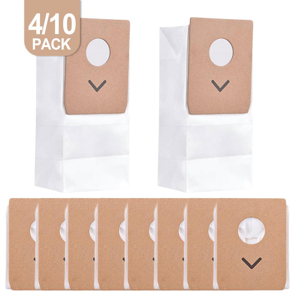 Daily Usage Dust Bags Sturdy Construction Vacuum Bags Filter 3L White Long-lasting Performance Non-woven Fabrics