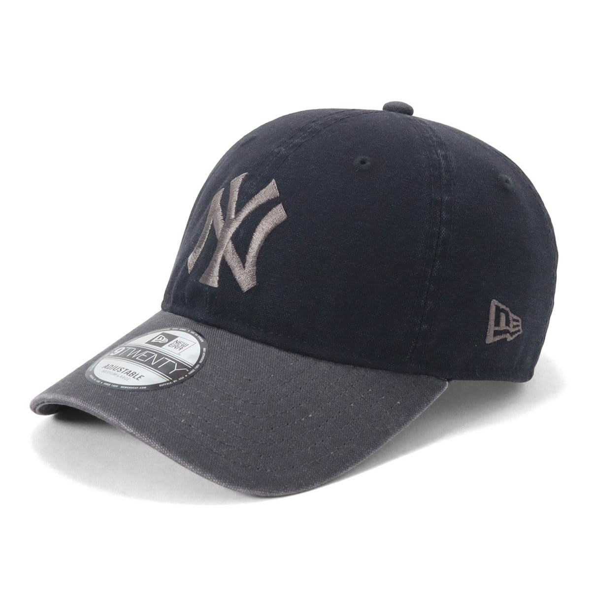 

New Era 9TWENTY MLB NY Size 920 Washed Duck Neyyan NVY NER36C1995 Navy/Graphite Cap, M/L, GRA, 14388747,