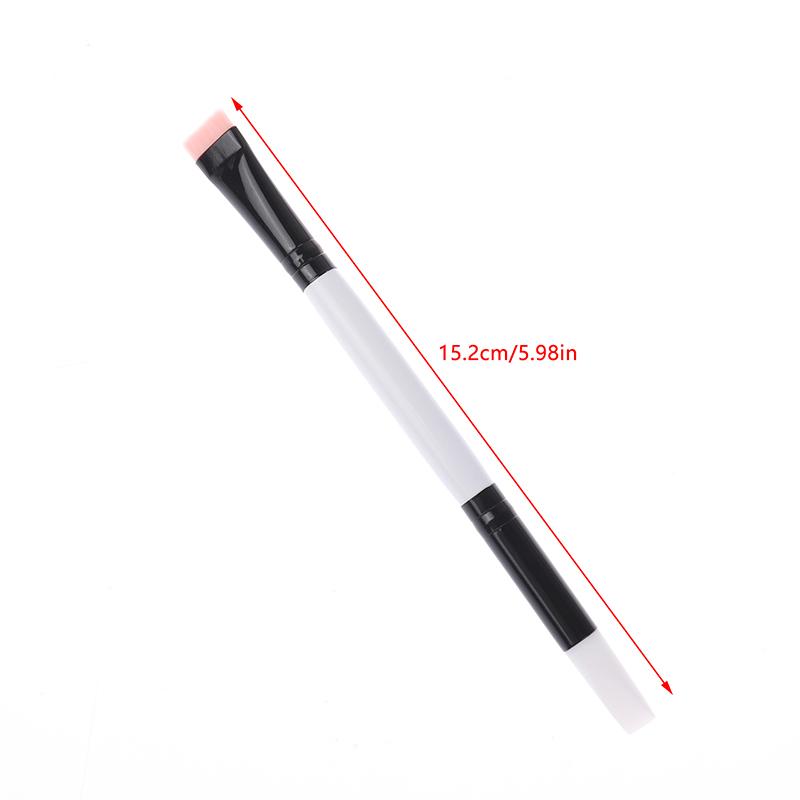 Flat Angle Brush Eyebrow Eyeliner Brush Eye Shadow Silicone Makeup Brush Lash Lift Brush Eyelashlift Perm Tool Female Beauty