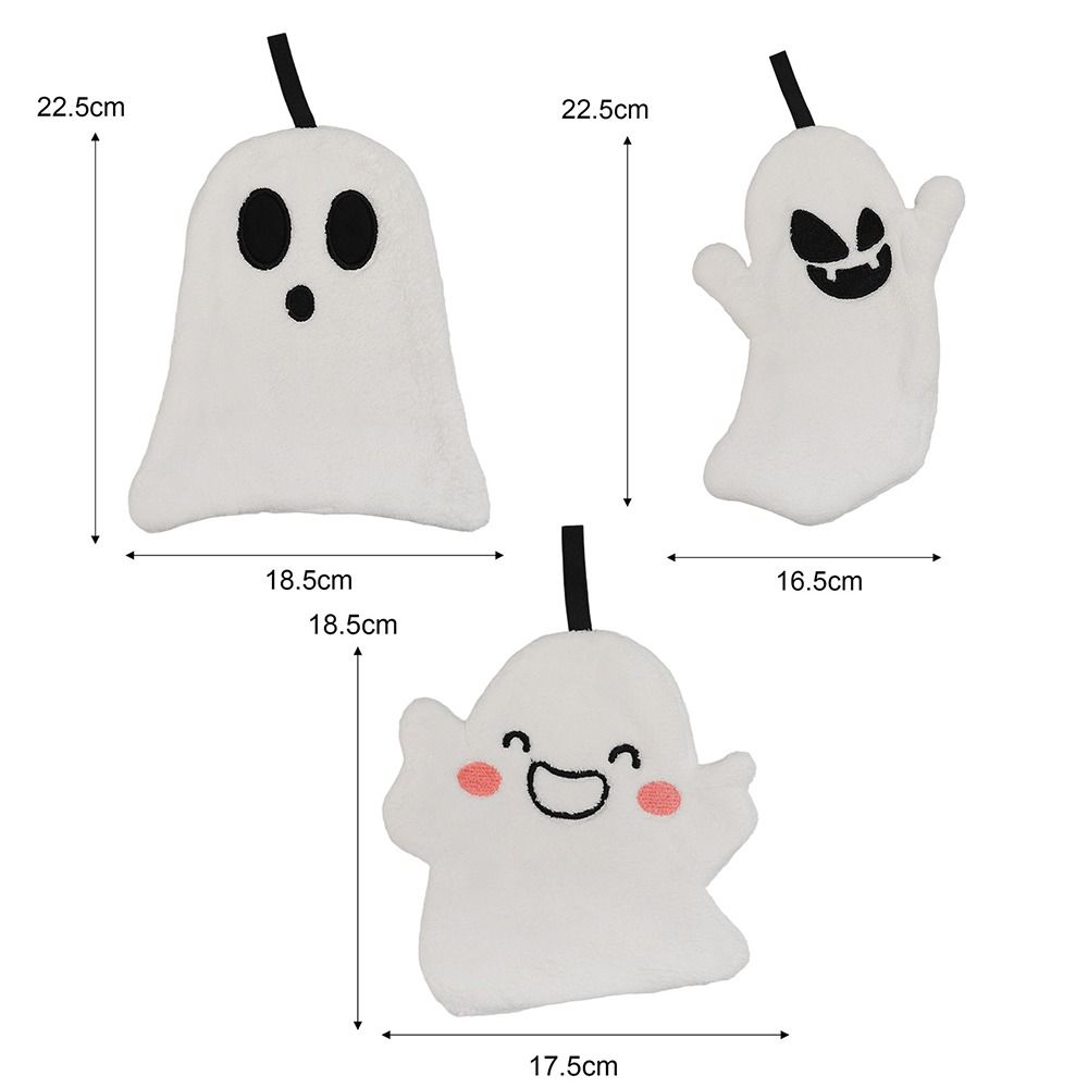 Coral Velvet Halloween Towels Soft Bathroom Wash Facecloth New Hand Towel