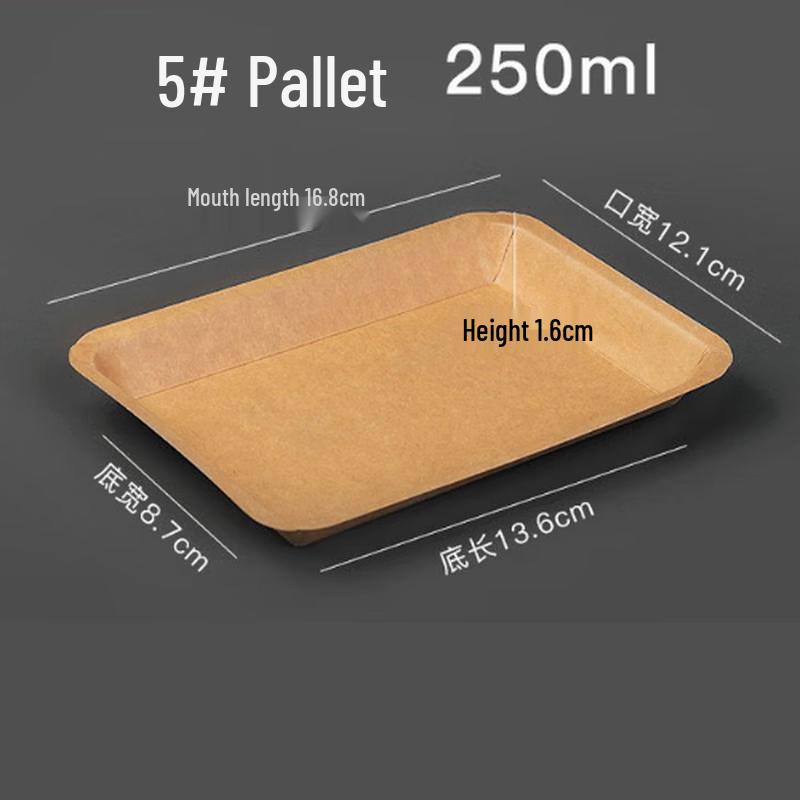 Disposable Rectangular Food Trays