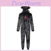 Stranger Things Demogorgon Cosplay Pyjama-Set Aus Plüschstoff Für Erwachsene Und Kinder