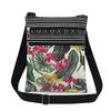 1 Stück Stofftasche mit Pflanzenmuster Damen Umhängetasche Posttasche 6918