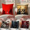 Manga Gritty GGachiakuta Cushion Cover Pillowcase Short Plush Invisible Zipper Room Sofa Cushion Cover