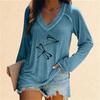 Women Fashion Dragonfly Printed Top Spring Autumn Casual Long Sleeve Shirt Ladies Pullover Loose Blouses