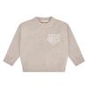 Couture Club Childrens/Kids Monogram Fluffy Sweatshirt