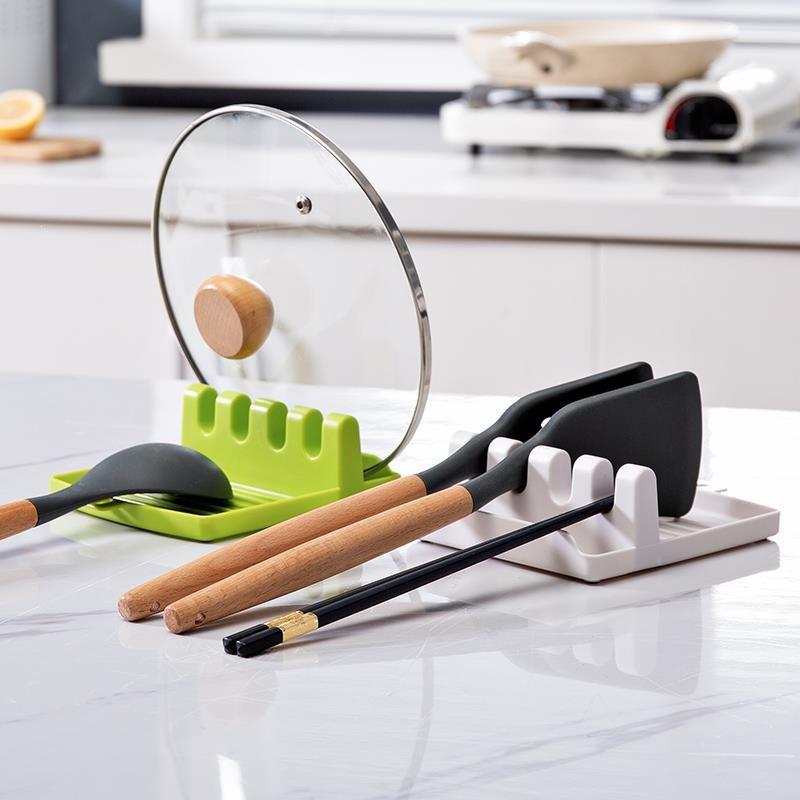 Multifunctional Kitchen Utensil and Pot Lid Rack
