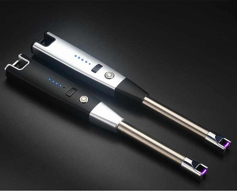 JL879 Rechargeable Windproof Arc Lighter for Kitchen and Gas Stove