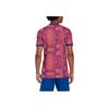Adidas Juventus Logo Print Crew Neck Soccer Jersey 22/23 Men Soccer Jersey Pink HR5639