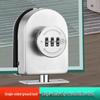 Password Lock for Frameless Glass Doors – Easy Install, No Holes Required