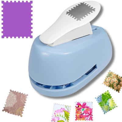 Airtone Craft Stamp Square Hole Cuts Perfect for Scrapbooking Stamps X Punch, Punch, Punch, Easily, (Mini (2.0cm 1.8cm))
