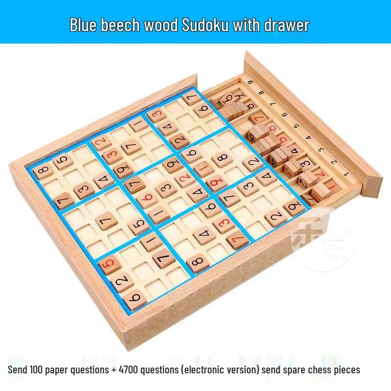 

Children s Desktop Chessboard Puzzle Toy: Sudoku Grid Logical Thinking Game for Elementary Students