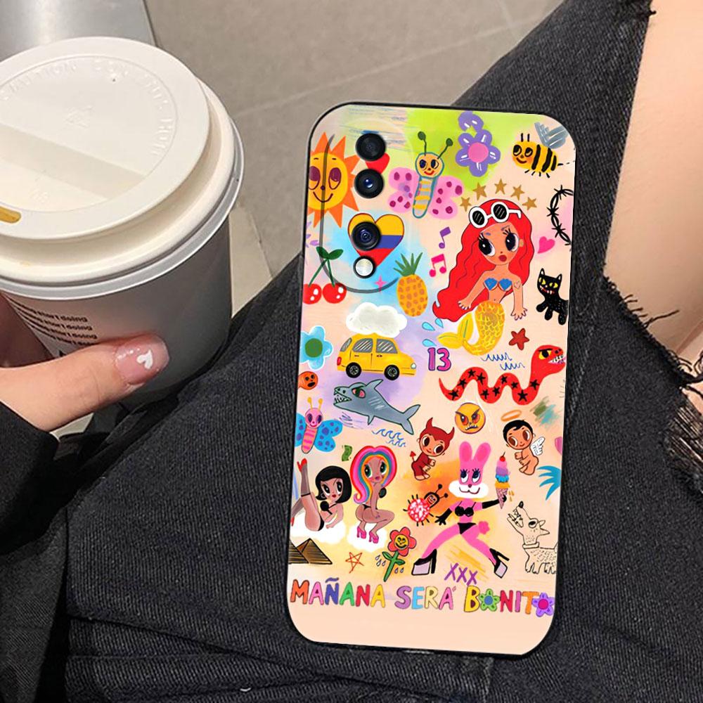 Sera B-Bonito Manana K-Karol G Phone Case For HUAWEI NOVA 3I 7I 8I 9 HONOR 400 20 90 X6B X7 X7B X7D X8 X8B X9 X9B X9D X9A Cover