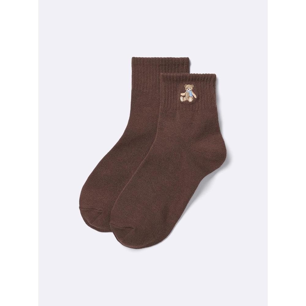 GU by Uniqlo Ankle Socks Animal